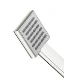 TARAN Shower Rail Brushed Nickel