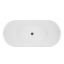 Viva High back bath tub 1500*750 Acrylic with Fibre Glass Drainer with no overflow