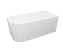 High gloss white finish Right corner bathtub 1700x750x580mm