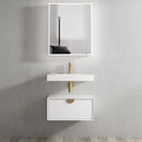 Moonlight (Luna) Wall hung cabinet 600 single basin