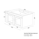 Hampton Mark II 600 Matt White (Charon)