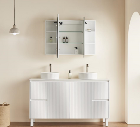 Olivia LED Mirror Cabinet OPLSV1580MW-LED — detail 2