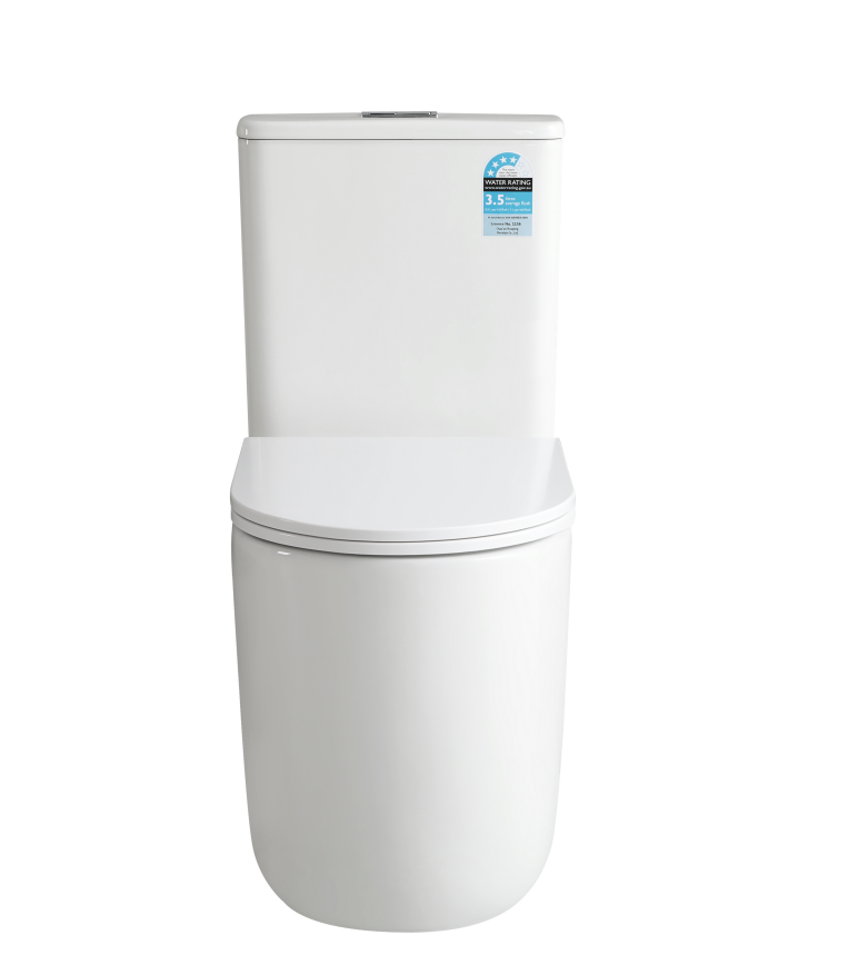 Mira Tornado Rimless Toilet Suite Dual Flush 655*385*835mm V037 — detail 3