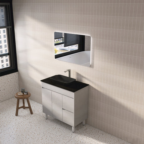 Nova Free-Standing Plywood Vanity NC94RLG — detail 2