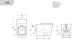 Qbist Geberit Inwall Floor Toilet Suite (Sigma8/Kappa + KDK103) — detail 4