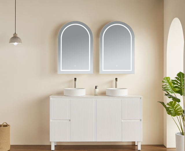 Olivia LED Mirror Cabinet OARSV6090MW-LED