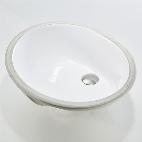 PU4939 Gloss White – Under Counter Basin(Oval: 495*395*200mm)