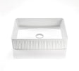 CA5038 Cascade Flute Retangular Art Basin(Rectangle: 500*380*120mm)