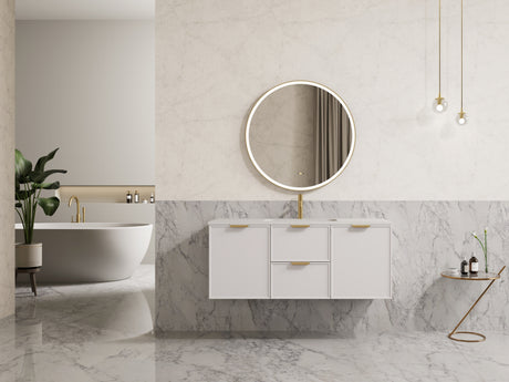 Miami Wall-Hung PVC Vanity CM1221W — detail 2