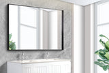 Vetra Aluminum Framed Mirror 5mm Copper Free with Safety Film 450/600/750/900/1200 VSFM4560/6075/7575/9075/1290-MB — detail 3