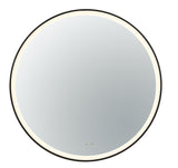 Lirra Iron Framed LED Mirror – Front &amp; Backlit Smart touch free controls 600/800/900 LRFM600/LRFM800/LRFM900 — detail 4