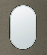 Lirra Iron Framed LED Mirror Electroplated 450/600mm LOFM4590/LOFM60100-MB/BG/BN/GM — detail 2