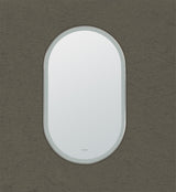Lirra Iron Framed LED Mirror Electroplated 450/600mm LOFM4590/LOFM60100-MB/BG/BN/GM — detail 4