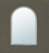 Aura Iron Framed LED Mirror – Front &amp; Backlit Smart touch free controls 600*900mm LFMAR6090 — detail 4