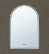 Aura Iron Framed LED Mirror – Front &amp; Backlit Smart touch free controls 600*900mm LFMAR6090 — detail 5