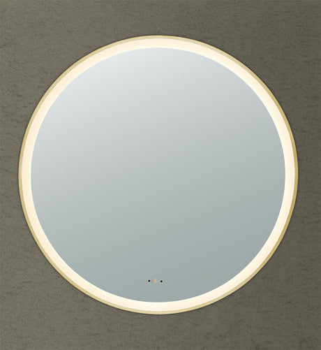 Lirra Iron Framed LED Mirror – Front &amp; Backlit Smart touch free controls 600/800/900 LRFM600/LRFM800/LRFM900 — detail 5