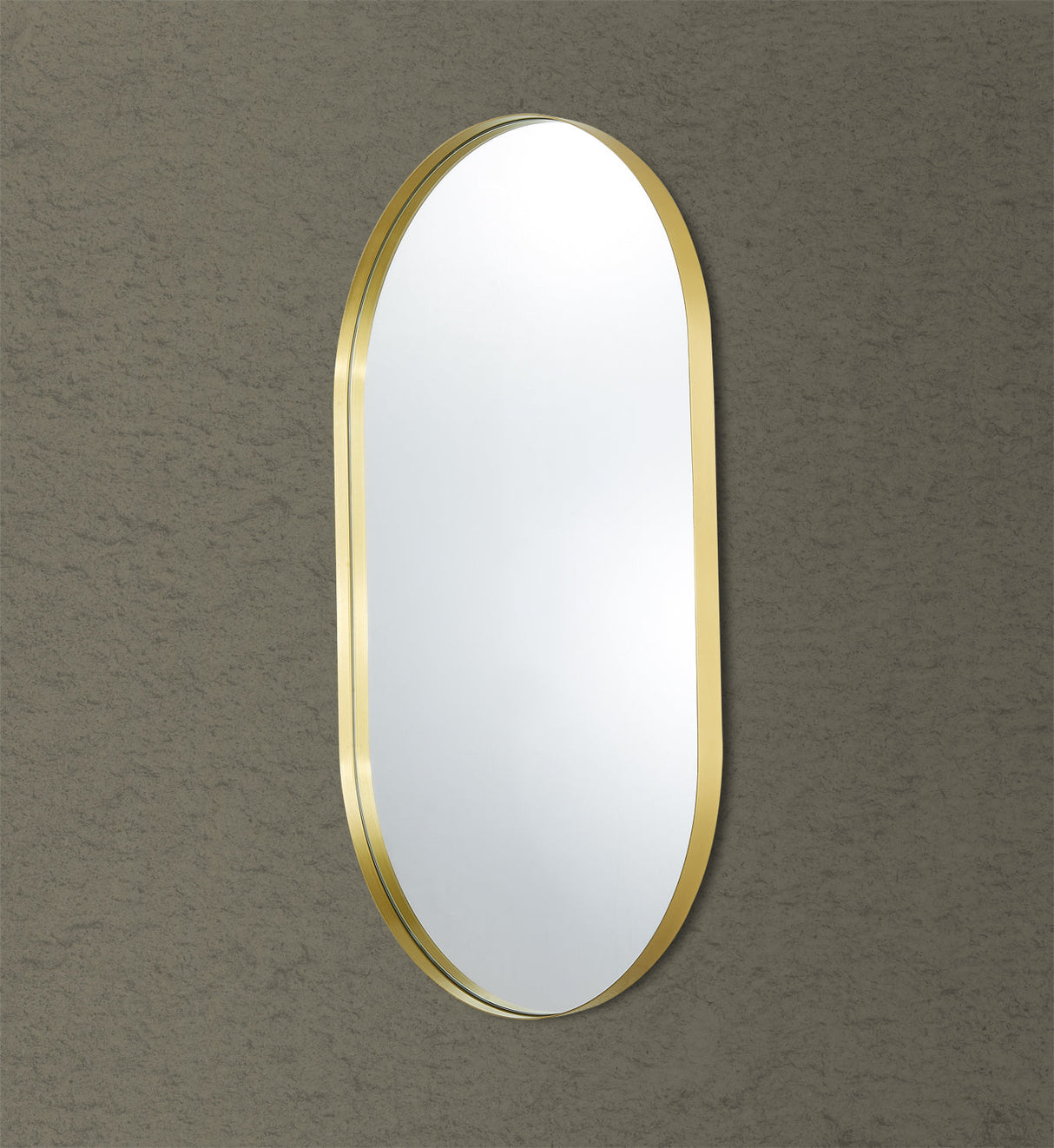 Vetra Aluminum Framed Mirror 5mm Copper Free with Safety Film 450*900/600*1000mm VOFM4590/VOFM60100-MB/BN/GM — detail 6