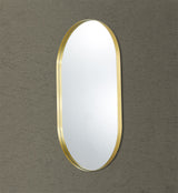 Vetra Aluminum Framed Mirror 5mm Copper Free with Safety Film 450*900/600*1000mm VOFM4590/VOFM60100-MB/BN/GM — detail 6