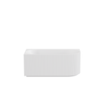 Capri CGV1500L Oval Freestanding Left Corner Bathtub — detail 2