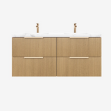 VITO EDINA WALL HUNG VANITY  With Soft Closing Drawers 1190*455*520mm EDI1220W-CO/PO — detail 2
