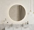 LED Backlit Mirror with Acrylic Strip Smart Touch Free Controls 600/700/800 UL600BM/UL700BM/UL800BM-AC