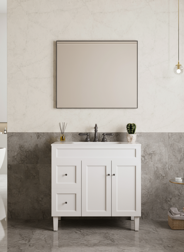 Vetra Aluminum Framed Mirror 5mm Copper Free with Safety Film 450/600/750/900/1200 VSFM4560/6075/7575/9075/1290-MB