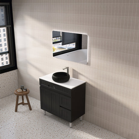 Acacia Free-Standing PVC Vanity AC94RL-MB — detail 2
