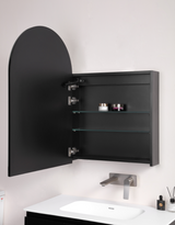 Lumero LED PVC Mirror Shaving Cabinet 600x900x155mm LARSV6090MW-LED/LARSV6090MB-LED — detail 7