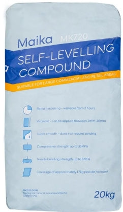 MAIKA SELF-LEVELLING COMPOUND 20KG MK72O