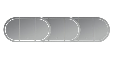 Lumero LED PVC Mirror Shaving Cabinet 1200/1500 LOSV1275MW-LED/LOSV1275MB-LED — detail 12