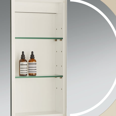 Lumero LED PVC Mirror Shaving Cabinet 1200/1500 LOSV1275MW-LED/LOSV1275MB-LED — detail 5