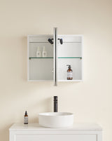 Lumero LED PVC Mirror Shaving Cabinet 900x600x155mm LOSV9060MW-LED/LOSV9060MB-LED — detail 3