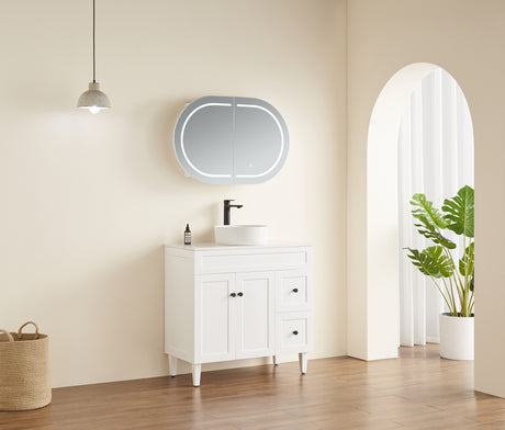 Olivia LED Mirror Cabinet OPLSV9060-LED — detail 2