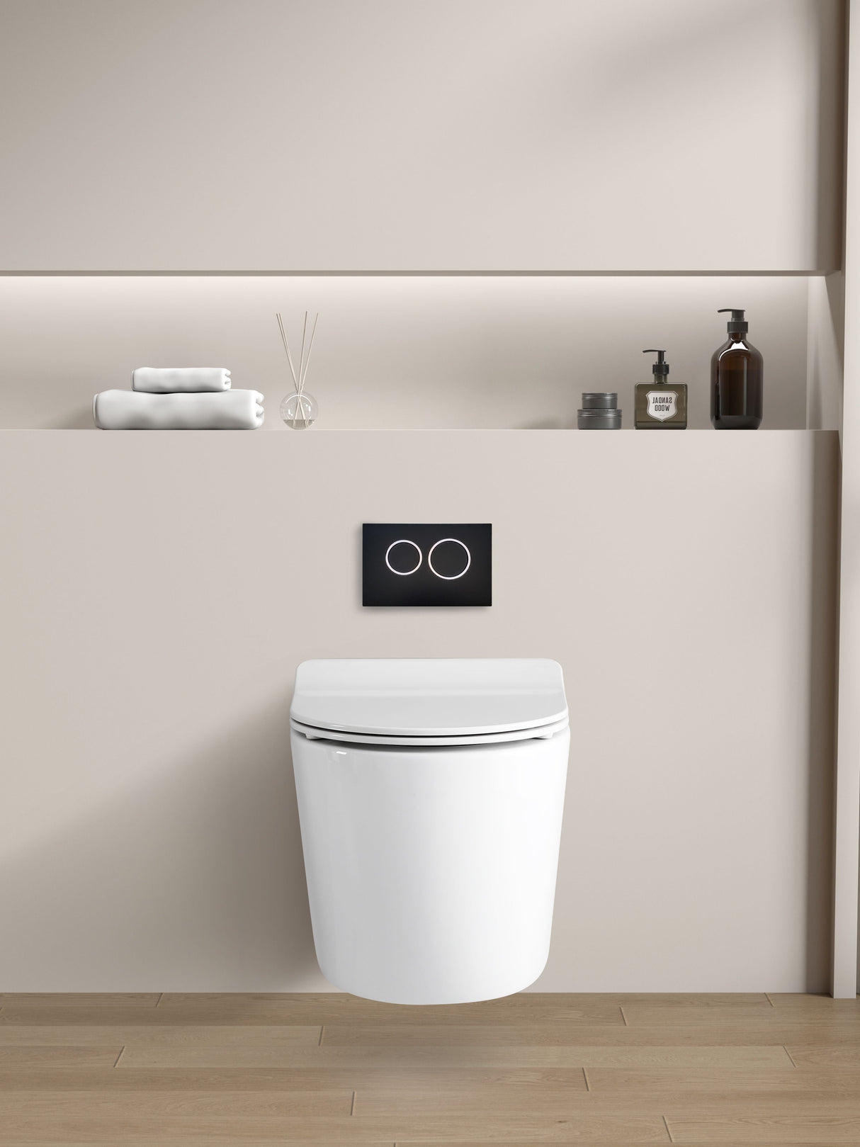 Veda Geberita In Wall Toilet Suite (Geberit Sigma 8- F+KDK305R) — detail 2