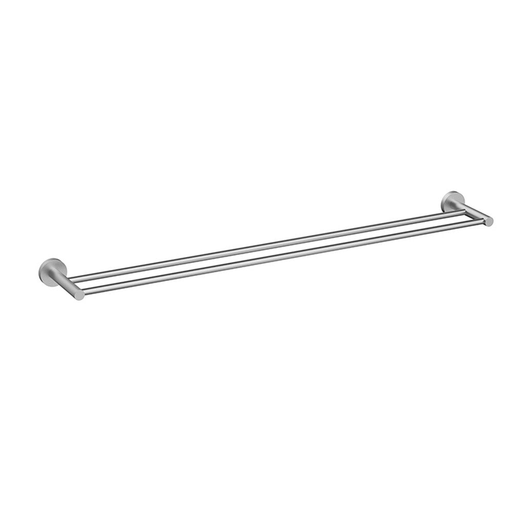 Otus Slimline SS304  Towel Rail Double Stainless Steel 900mm Stainless Steel