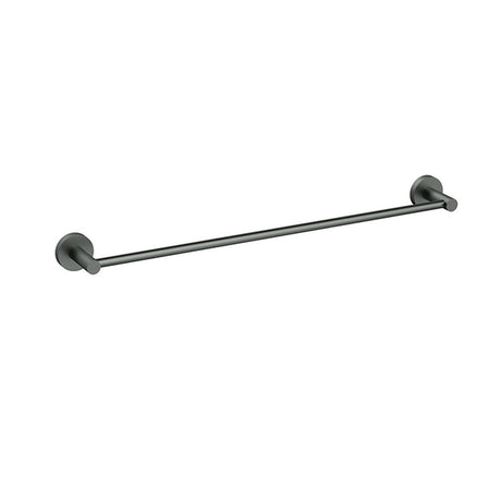 Otus Slimline SS304  Towel Rail Single Gunmetal 600mm Gun Metal