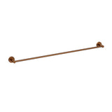 Otus Slimline Single Towel Rail 900 mm In Brushed Copper Brushed Copper