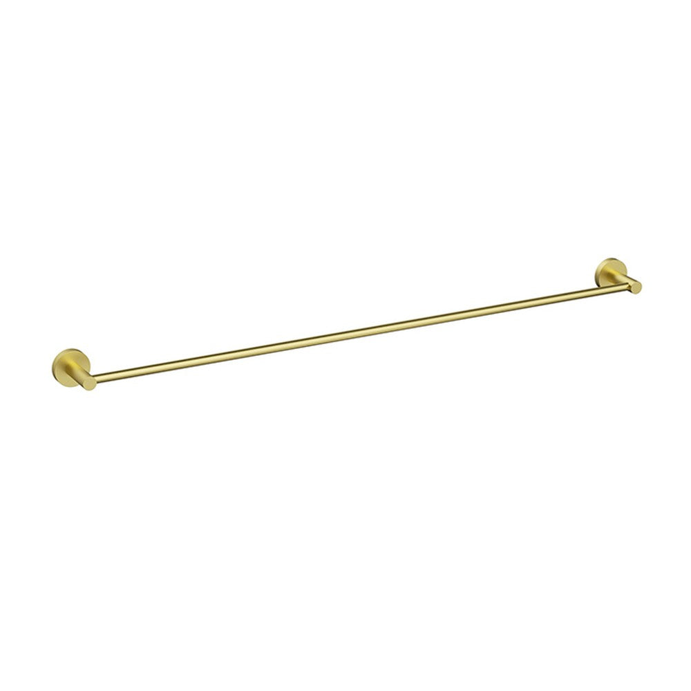 Otus Slimline SS304  Towel Rail Single Brushed Gold 900mm Brushed Gold