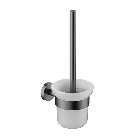 Otus Slimline SS304  Toilet Brush Set Gunmetal Gun Metal