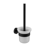 Otus Slimline SS304  Toilet Brush Set Matt Black Matt Black