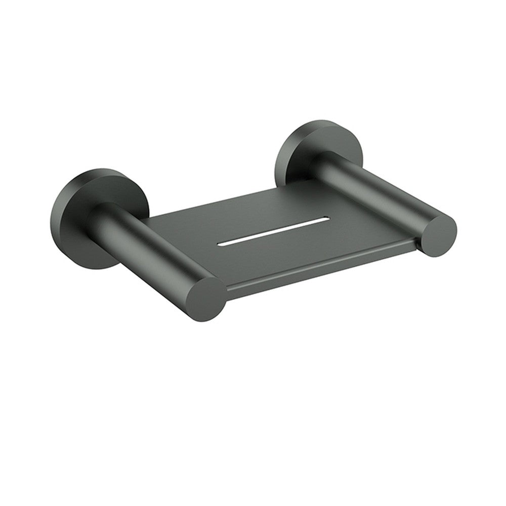 Otus Slimline SS304  Soap Dish Metal Gunmetal Gun Metal