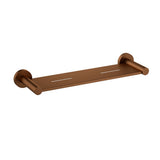 Otus Slimline Metal Shelf In Brushed Copper Brushed Copper