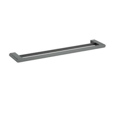 Cora Towel Rail Double Gunmetal 600mm Gun Metal