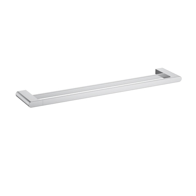 Cora Towel Rail Double Chrome 600mm Chrome
