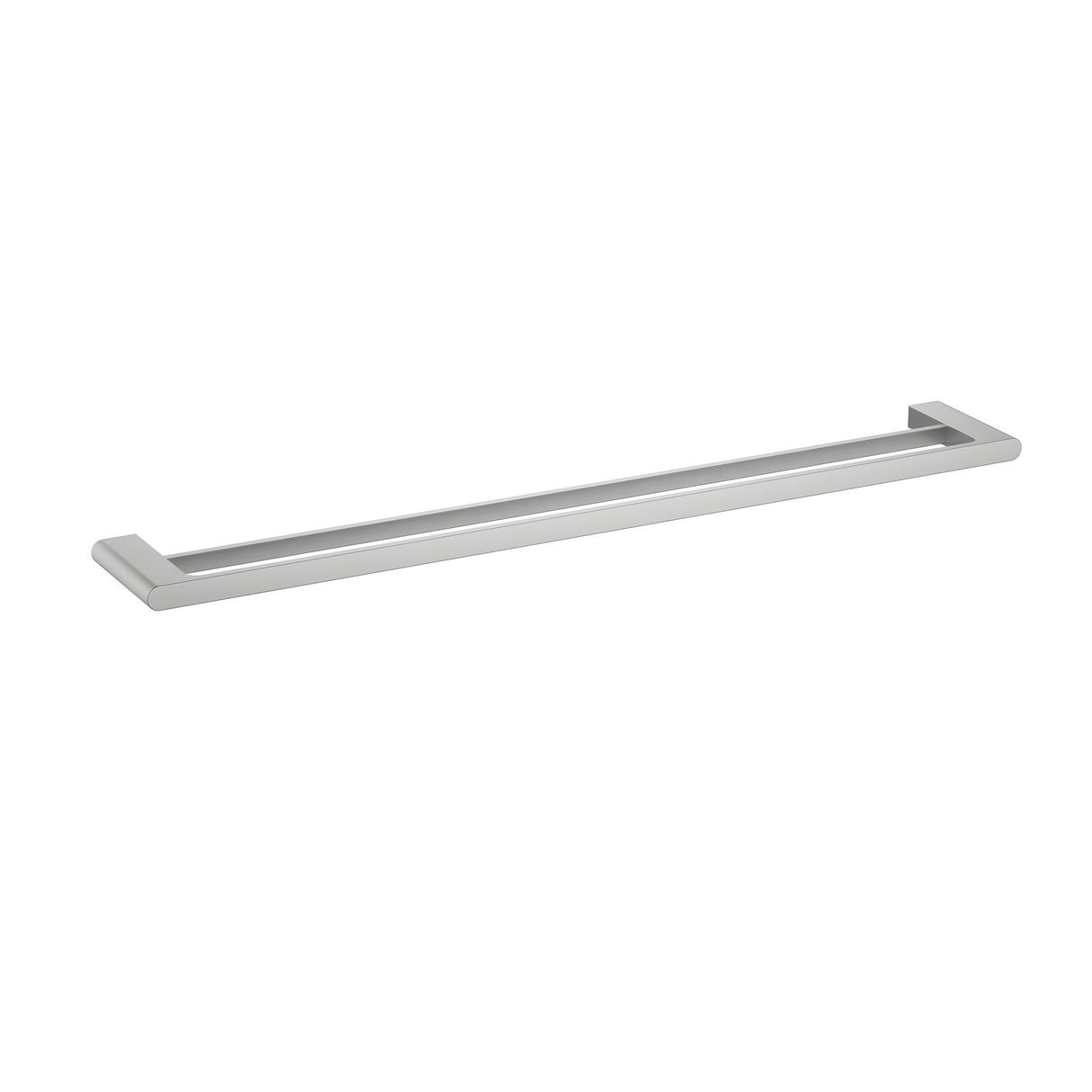 Cora Towel Rail Double Brushed Nickel 800mm Brushed Nickel