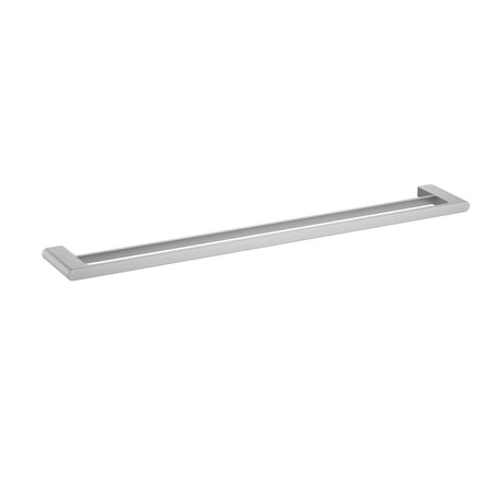 Cora Towel Rail Double Brushed Nickel 800mm Brushed Nickel