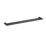 Cora Towel Rail Double Matt Black 800mm Matt Black