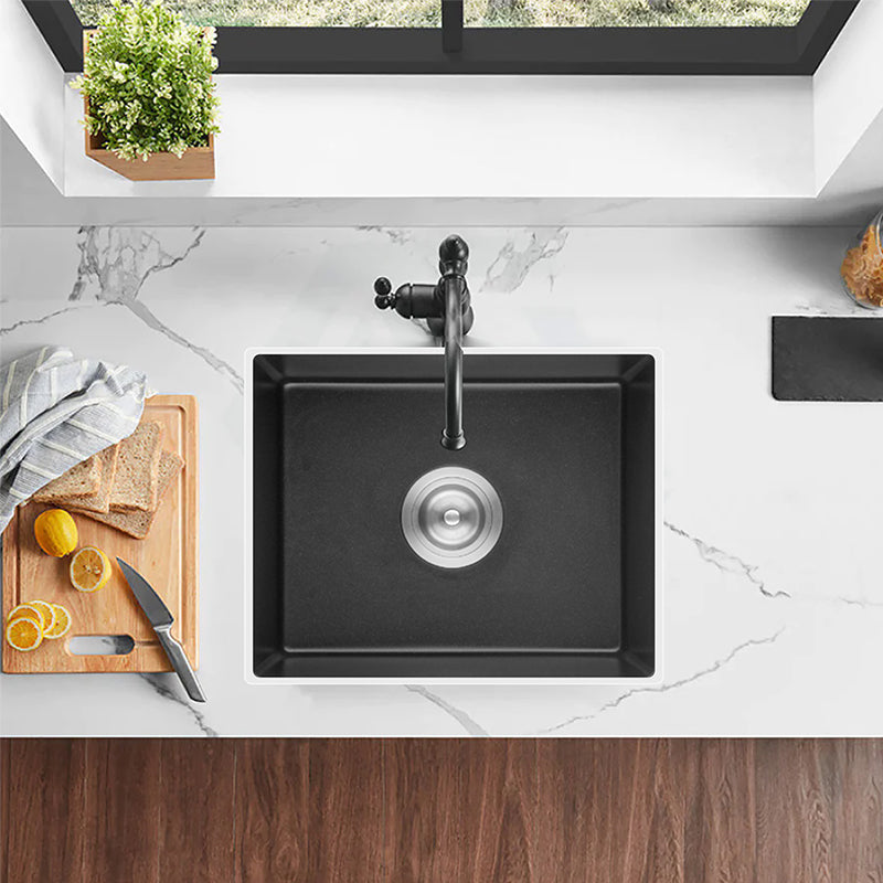 Quartz Undermount Kitchen Sink 432*432*246mm (QZ4343) — detail 2