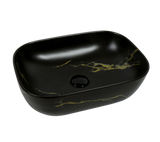 VITO NILAH Rectangular Premium Ceramic Above-Counter Basin 455*320*165mm NV03/NV06 — detail 4