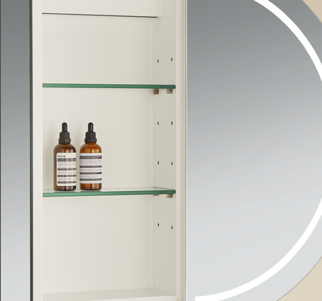 Olivia LED Mirror Cabinet OPLSV1275MW-LED — detail 3